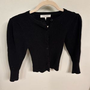 Black Woman's Frame cardigan